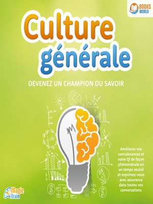 cover image of Culture générale--Devenez un champion du savoir